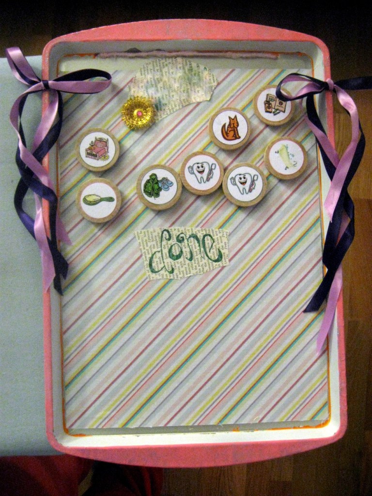 The other three year old girl loves purple, pink and everything girly.