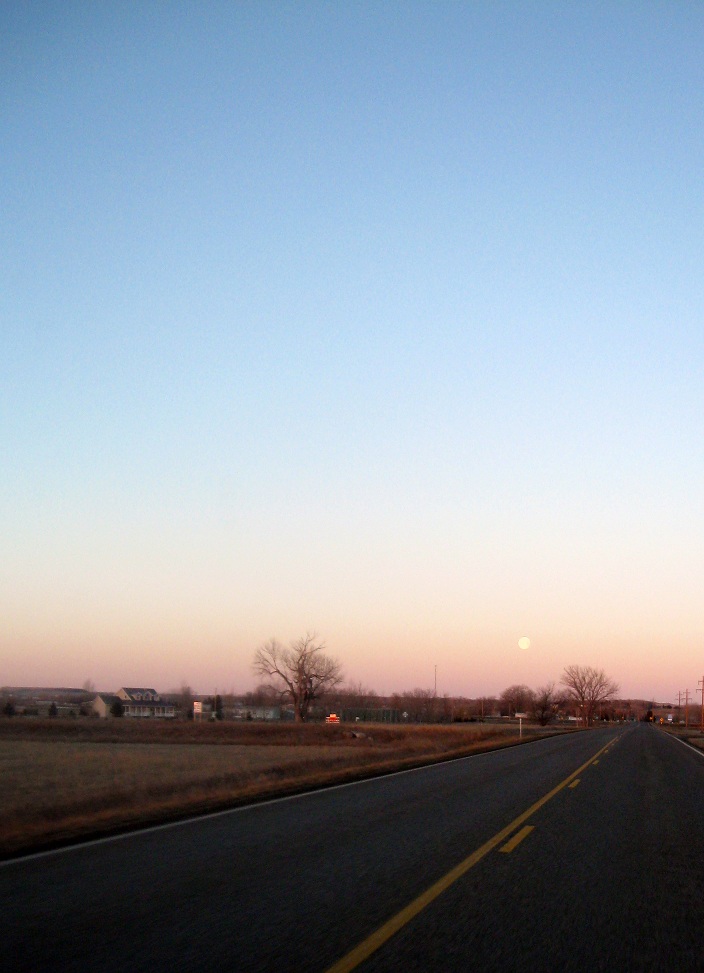 Not a spectacular photo, but it reminds me of why I love where I live. A nice, quiet drive to work along country roads.