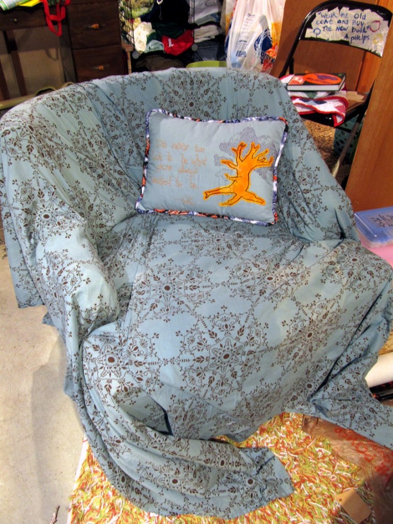 The after. A bit sloppy, but there is potential.