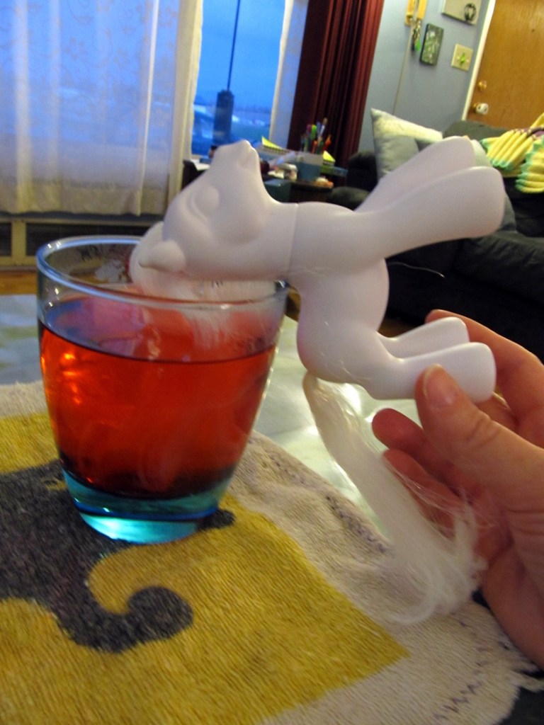 Dying hair. It's a good thing I had something to watch because this took a good 30 minutes.