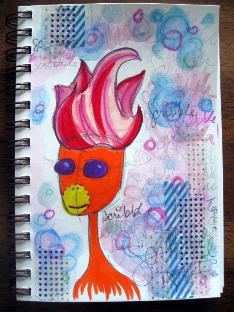 My husband said this reminds him of Invader Zim. I will take that as a compliment.