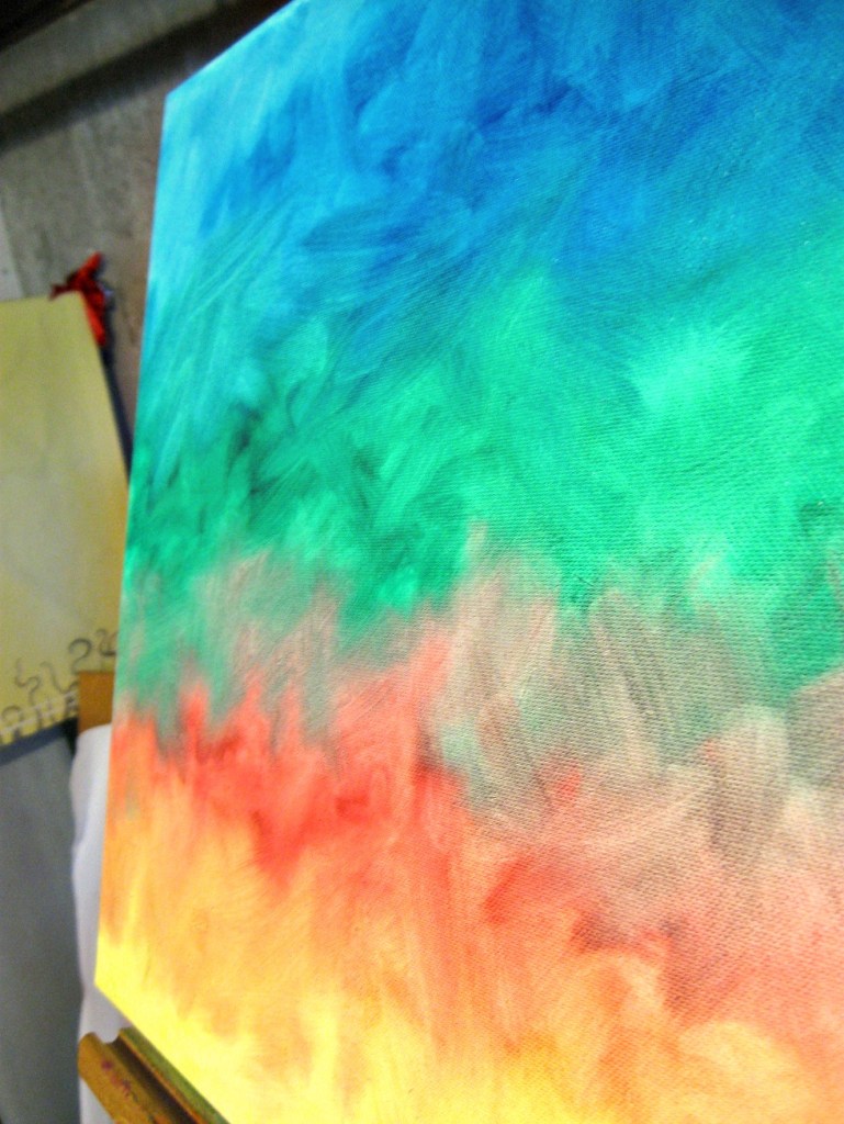 I love oils too. And I have been ignoring them for too long.