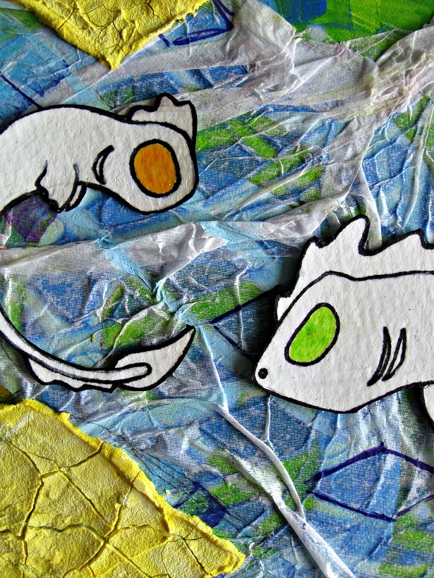 Detail shot of six paintings I wrapped up this week. I will share them all on Friday...gotta take an internet break tomorrow!