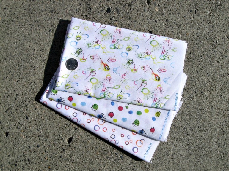 Fabric with watercolors...I am in love. Maybe I am a bit biased since it's my fabric, but I think this would be perfect for a spring dress.