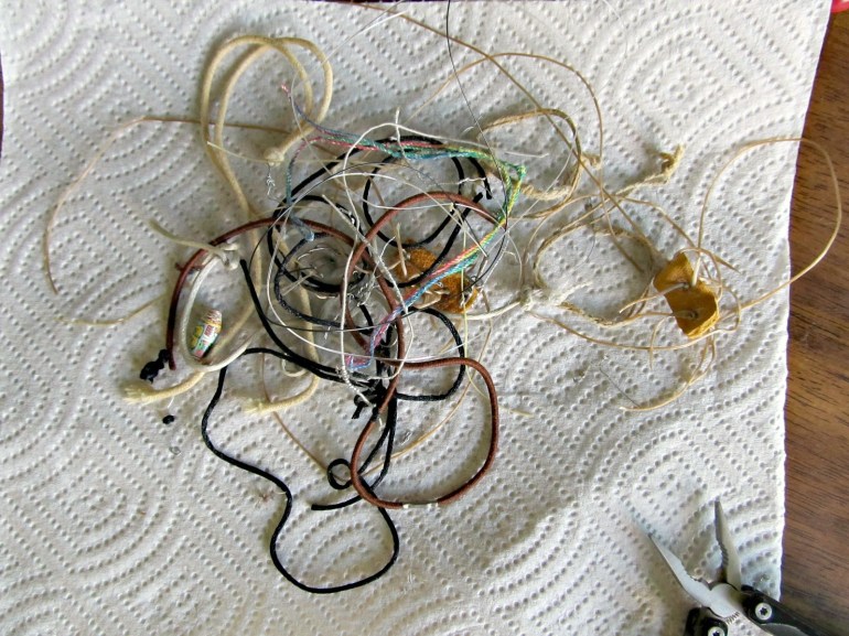 ...and here is the trash.