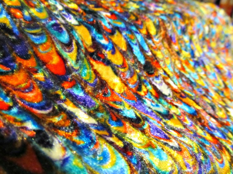 By far, my favorite fabric of the bunch. I bought it in 2002 and made a top out of it. A top I almost never wore, but I couldn't toss because I loved this fabric so much. Clearly, there was a reason I couldn't let it go.