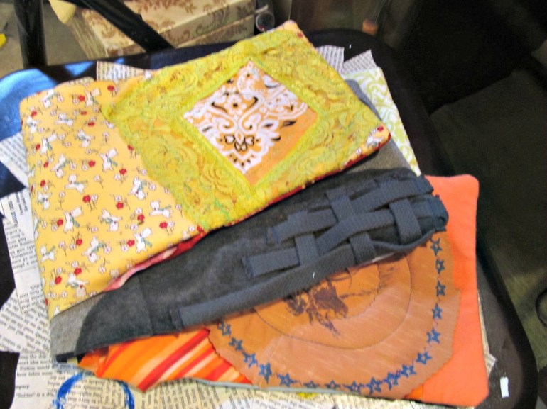 Pages waiting for a cover.