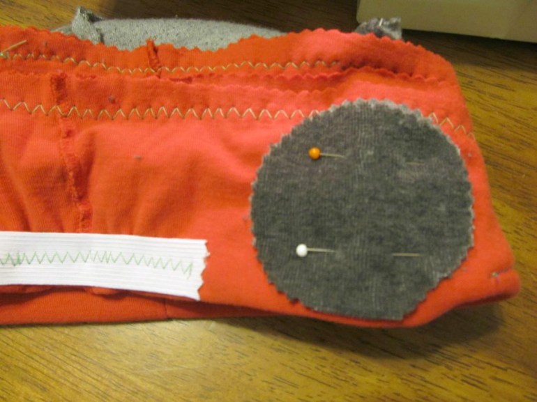 A quick little project, halfway through.