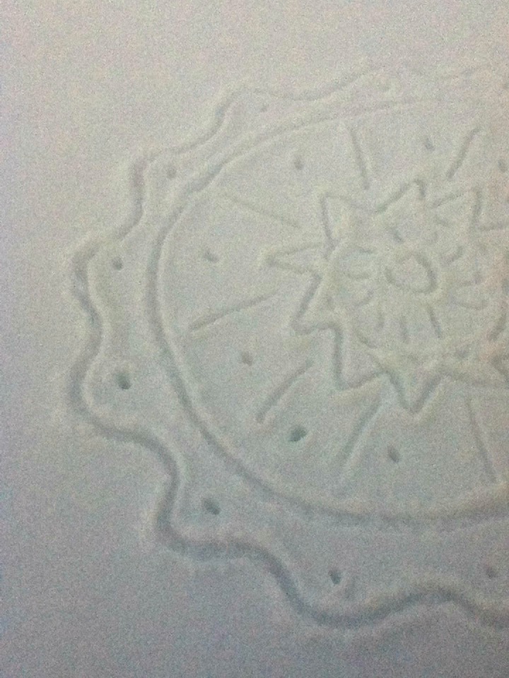 I drew a quick mandala because I am kind of obsessed with them.